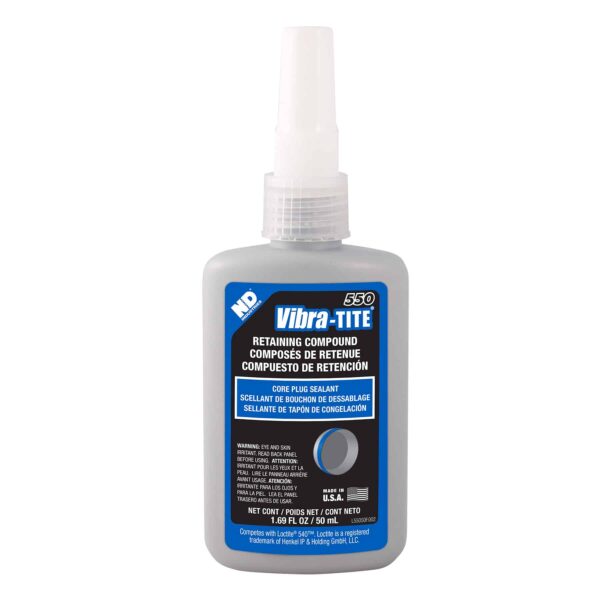 Vibra-Tite 550 Core Plug Sealant Retaining Compound